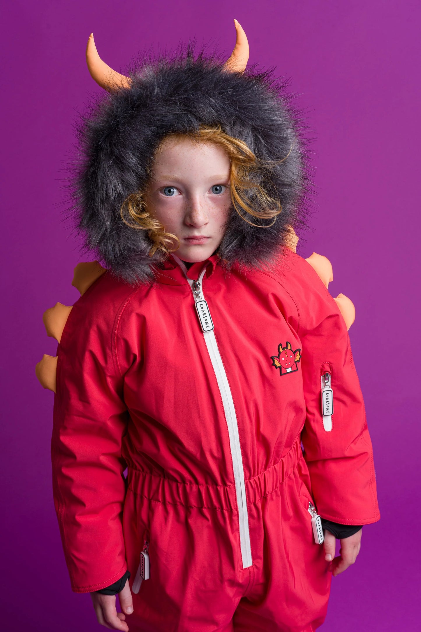 Blaze The Dragon - Kids Snow Suit