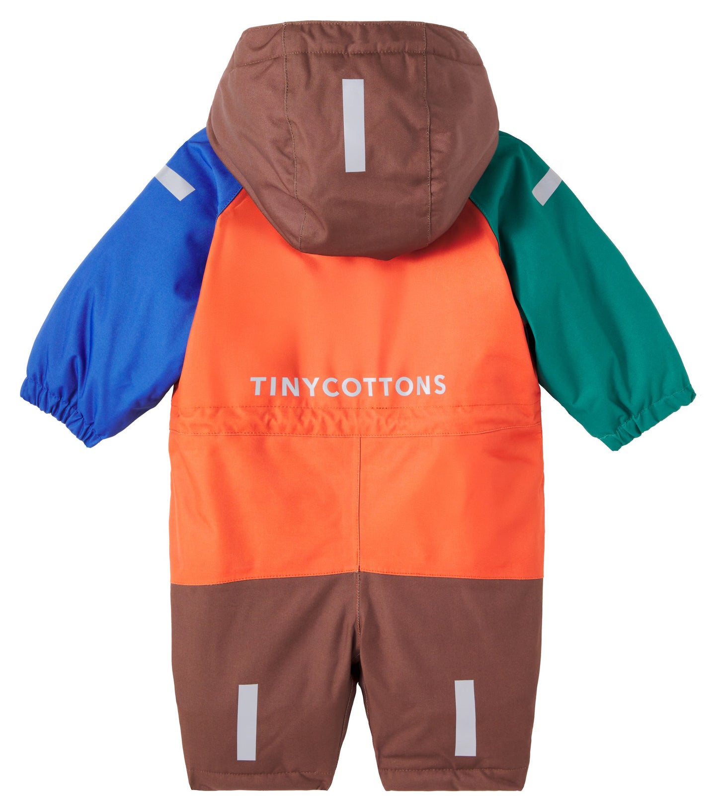 Color Block Baby Snowsuit