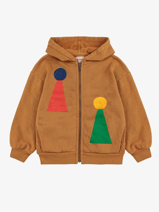Chess Pawn Zipped Hoodie