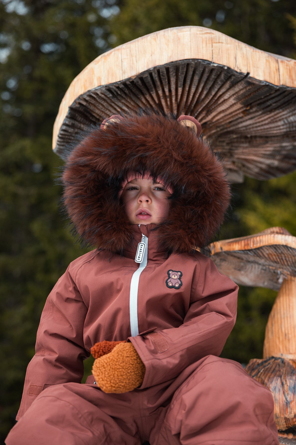 Grizz The Bear Snow Suit