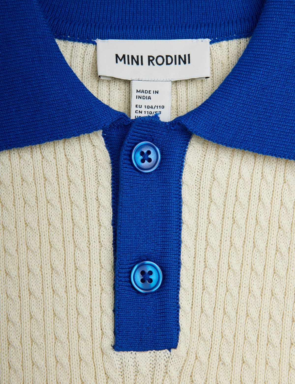 Cable Knit Polo