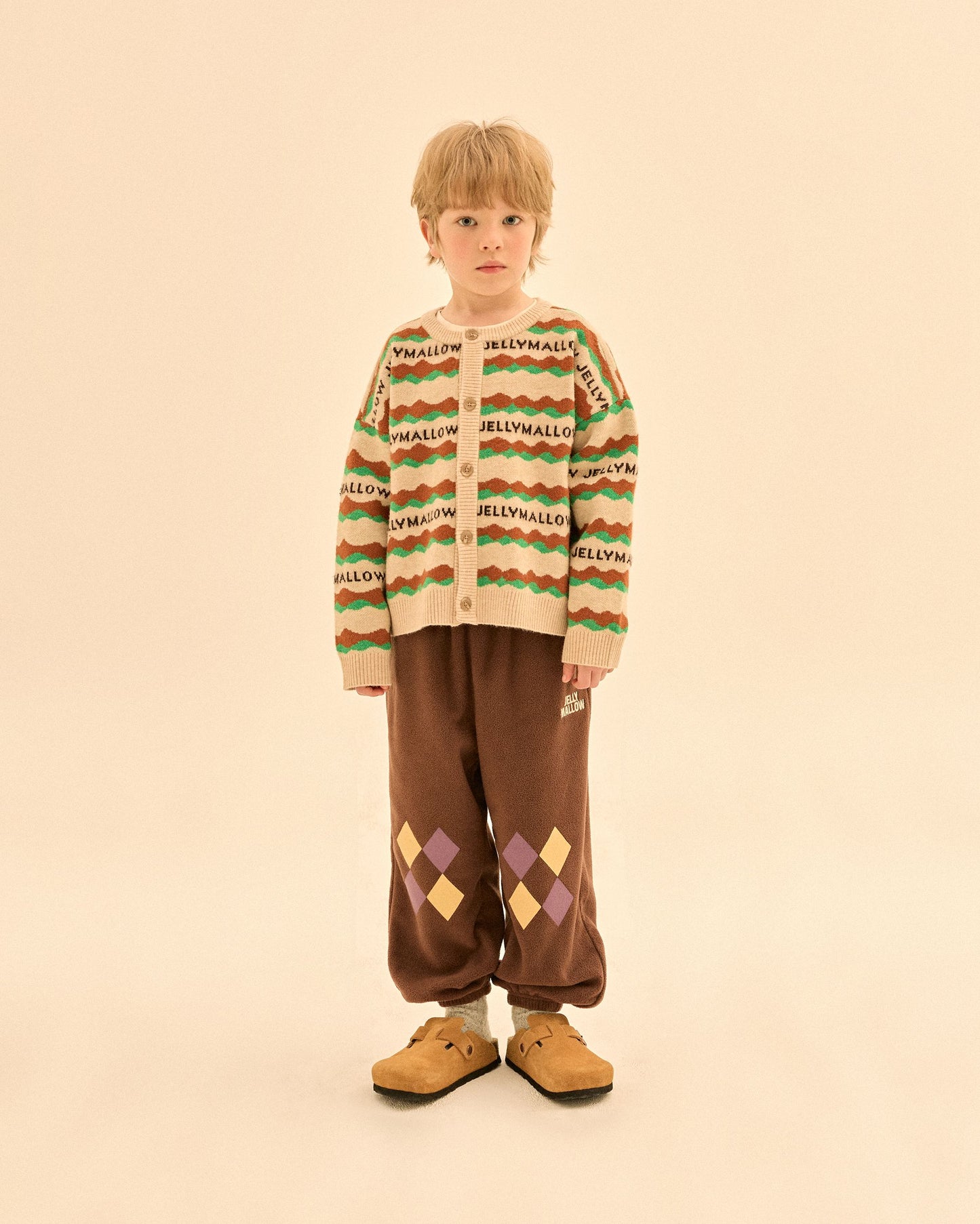Argyle Fleece Aladdin Pants