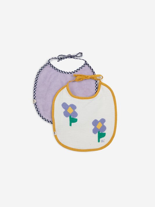 Pansy Flower Bib