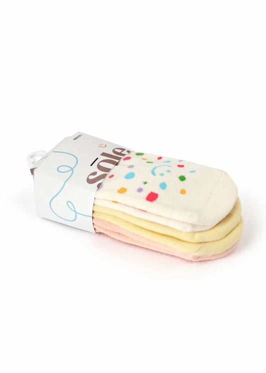 Tiny Soles - Pack of 3 Grip Socks