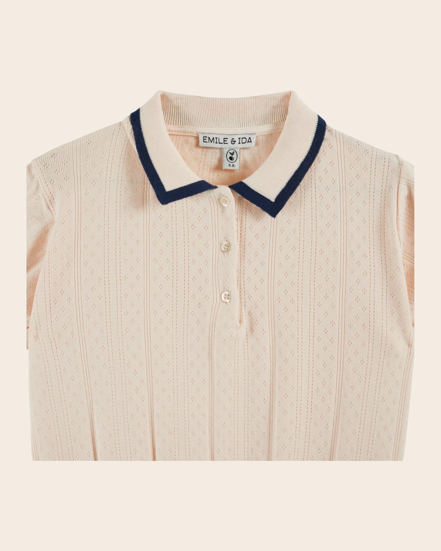 Pointelle Polo