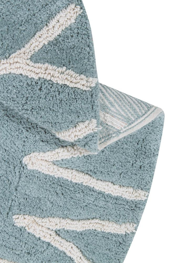 Washable Rug - ABC Vintage Blue Natural (Ø 150cm)