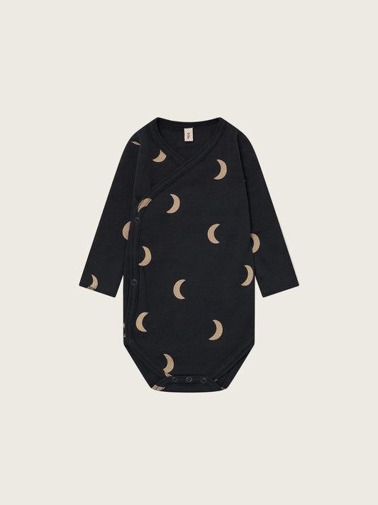 Charcoal Midnight Wrap Bodysuit