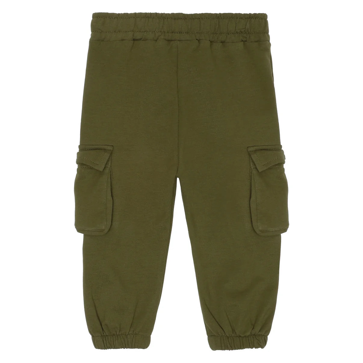 Olive Cargo Baby Pants