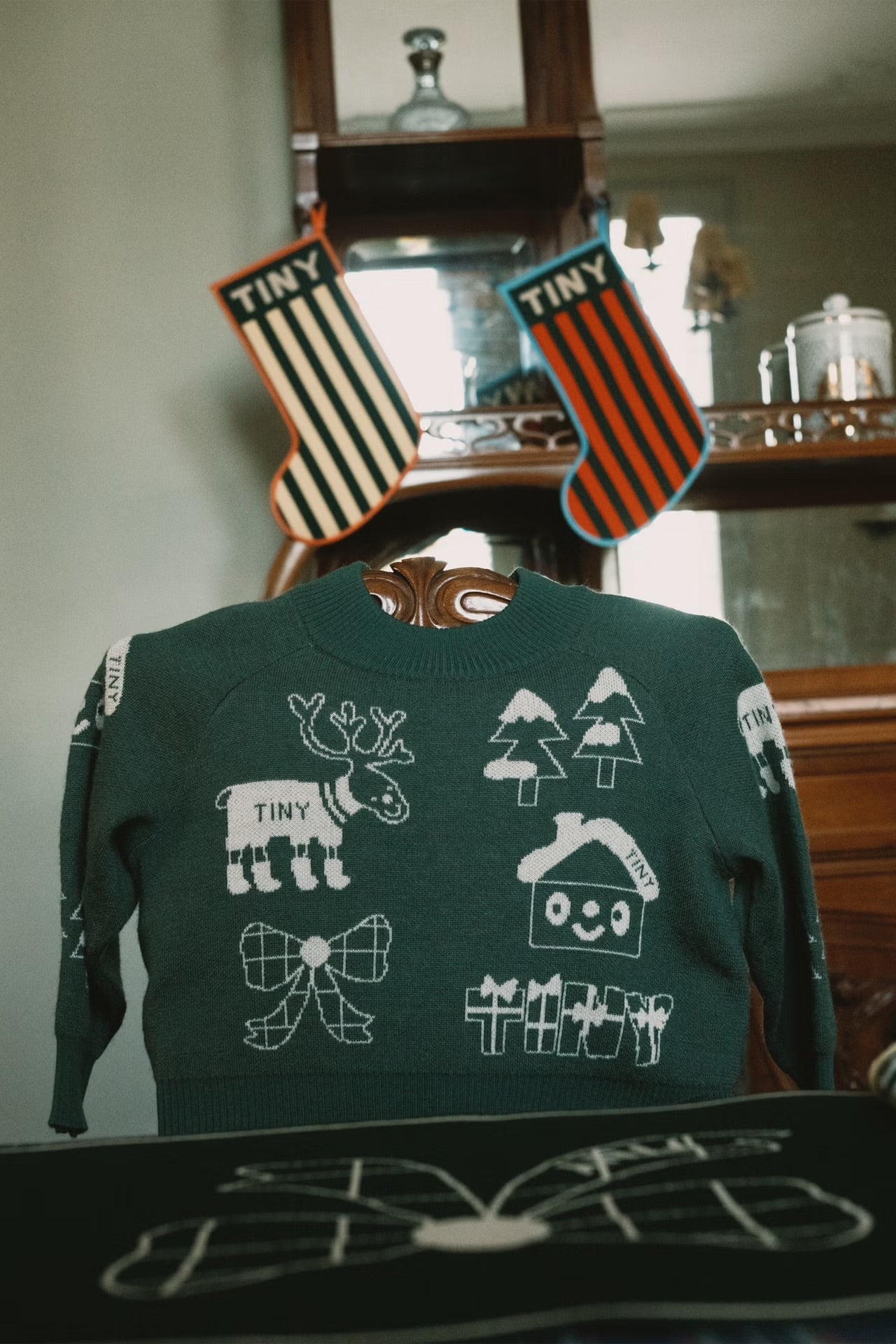 Xmas Tiny Town Holiday Sweater