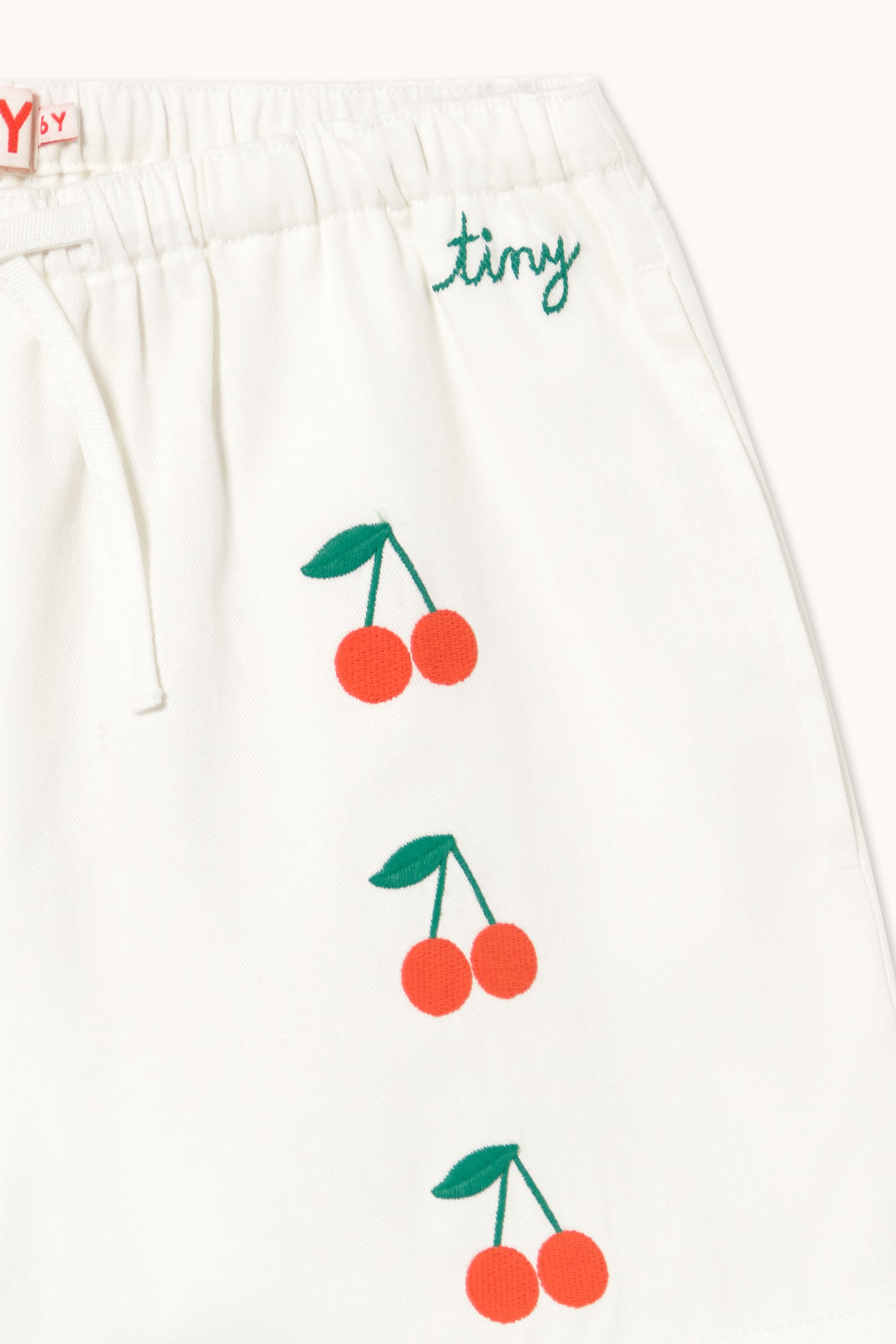 Mini Cherries Twill Shorts