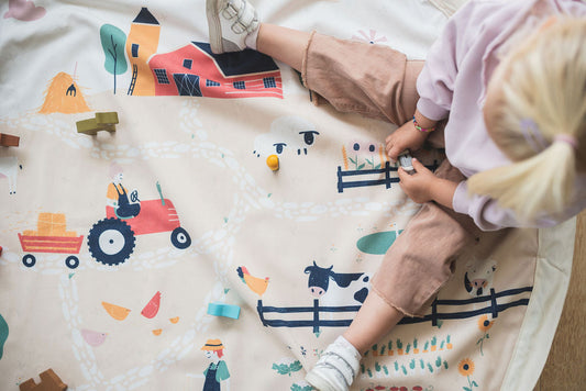 noomad: Playmat & Toy Bag - Farm