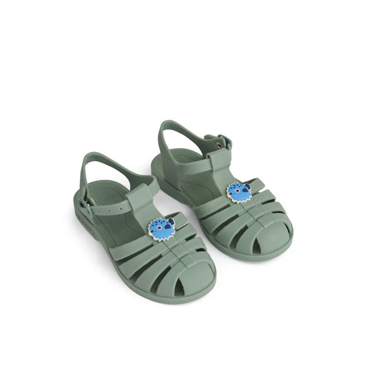 Bre Sandals with Charms - Puffer / Peppermint