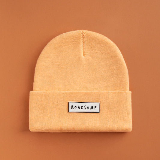 Winter Beanie - Peach Fuzz