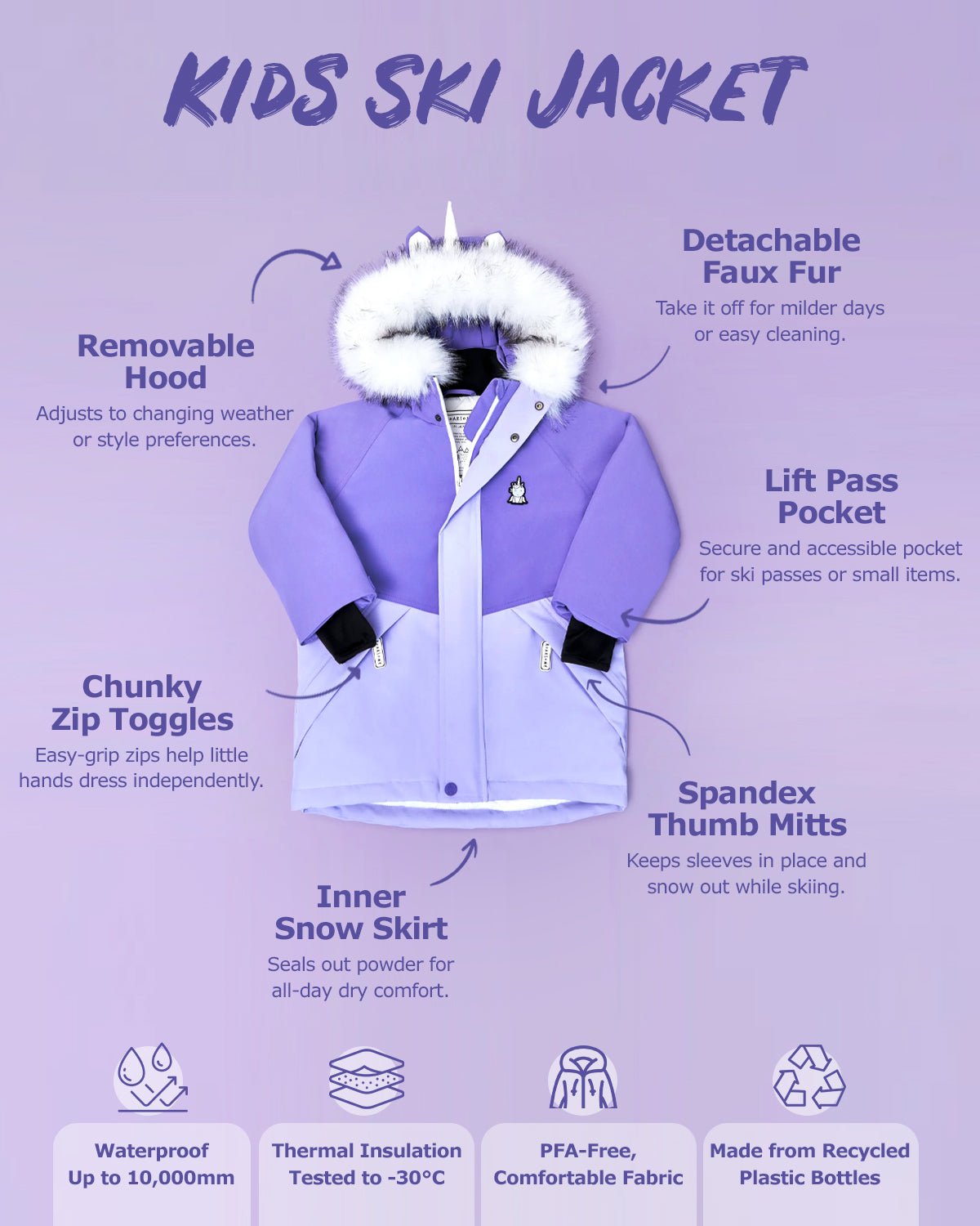 Sparkle The Unicorn Jacket