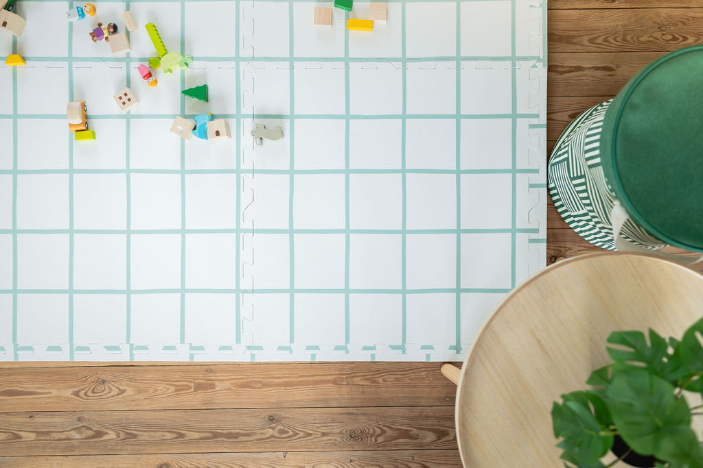 tiloo: Foam Puzzle Playmat & Storage Box - Hopscotch