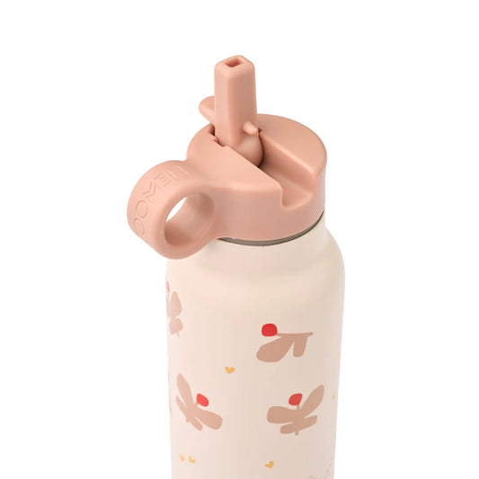 Falk Water Bottle 350ml - Butterfly / Apple Blossom