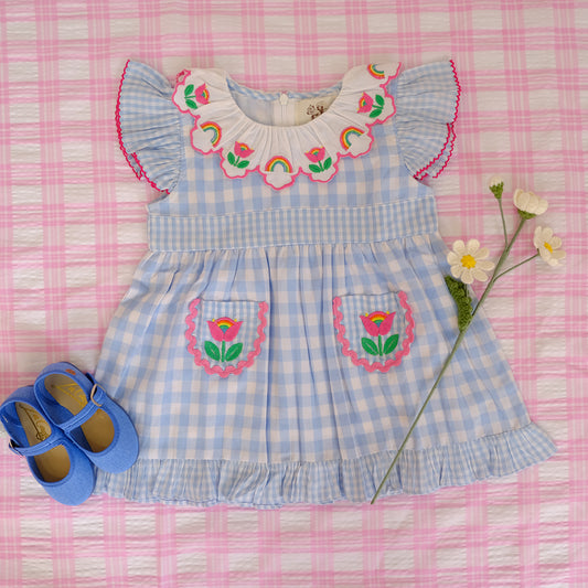 Collette Dress - Blue