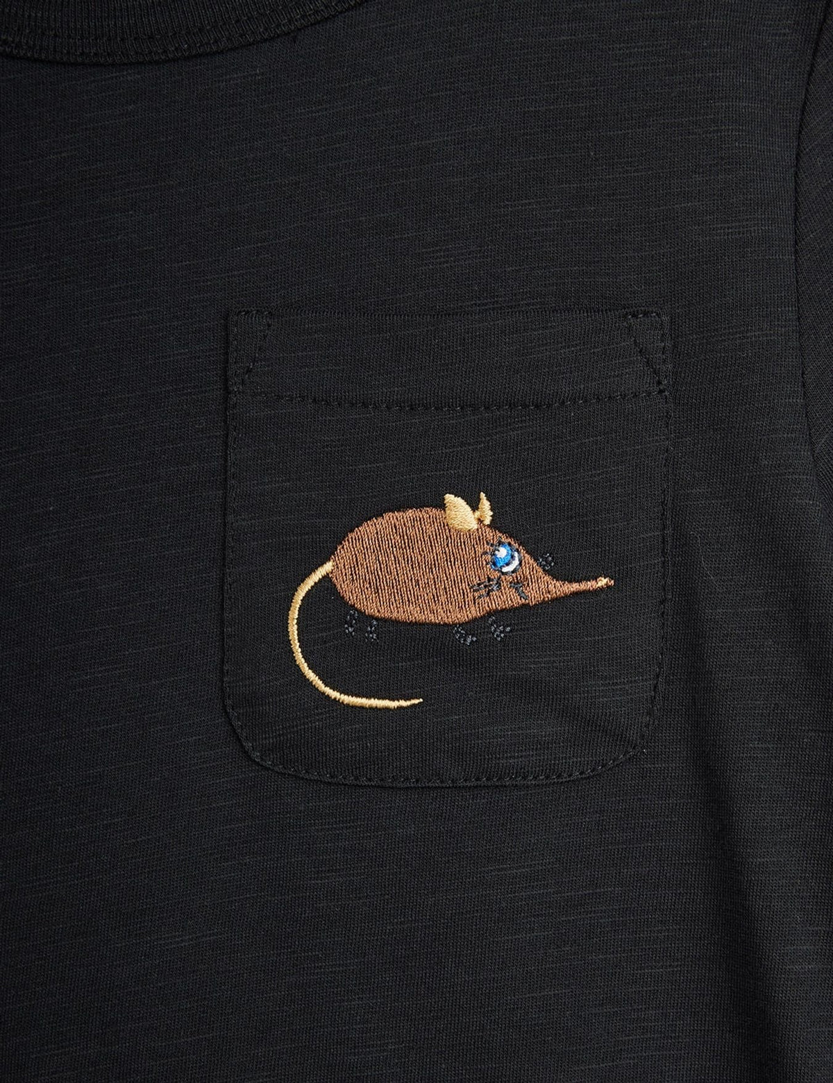 Elephant Shrew Embroidered Tshirt