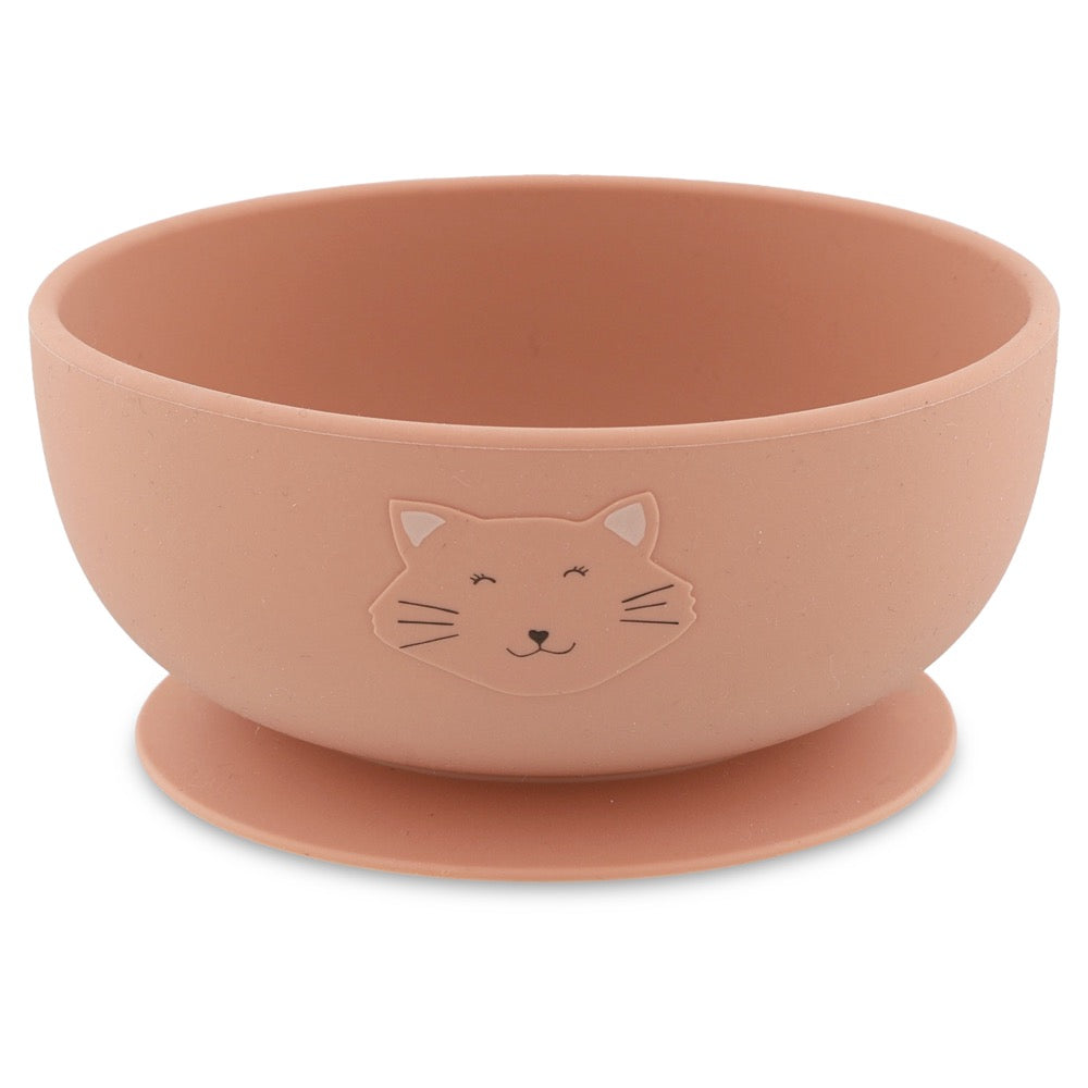 Silicone Bowl with Suction - Mrs. Cat