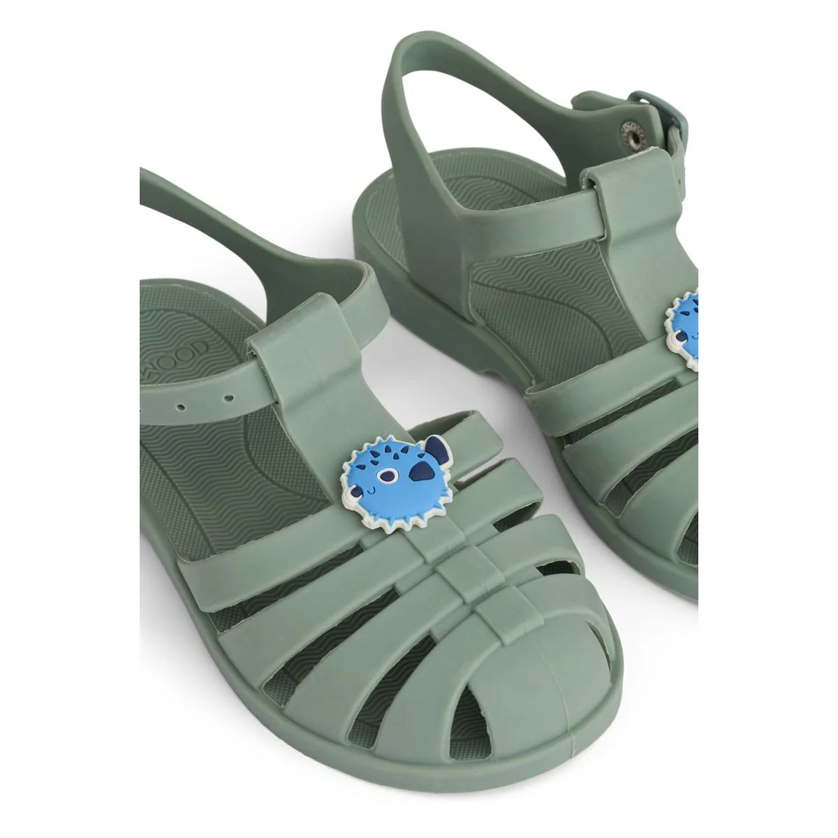 Bre Sandals with Charms - Puffer / Peppermint