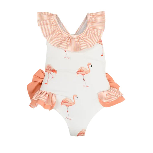 Barbados Swimsuit - Flamingos