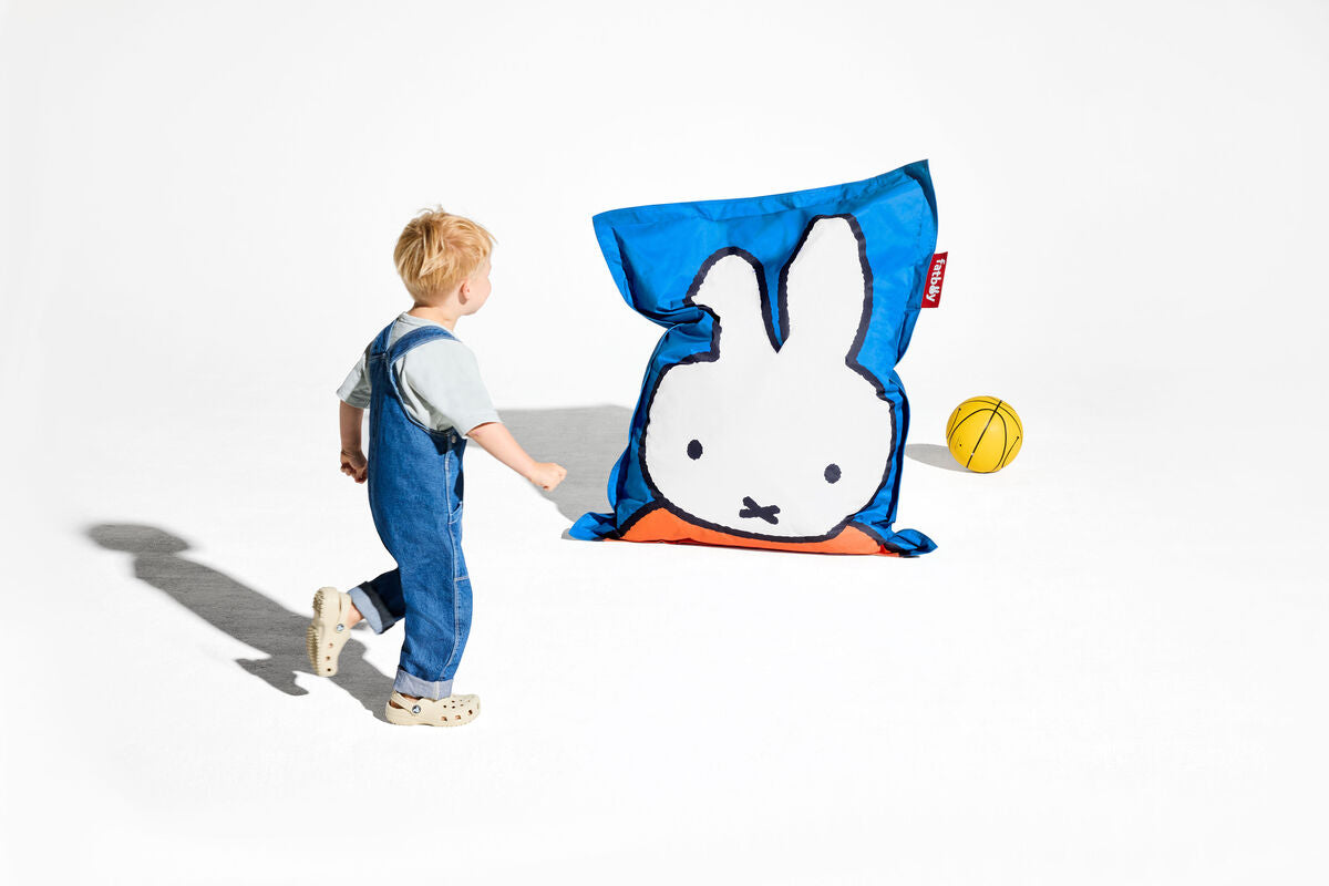 Junior x Miffy Beanbag - Miffy Blue
