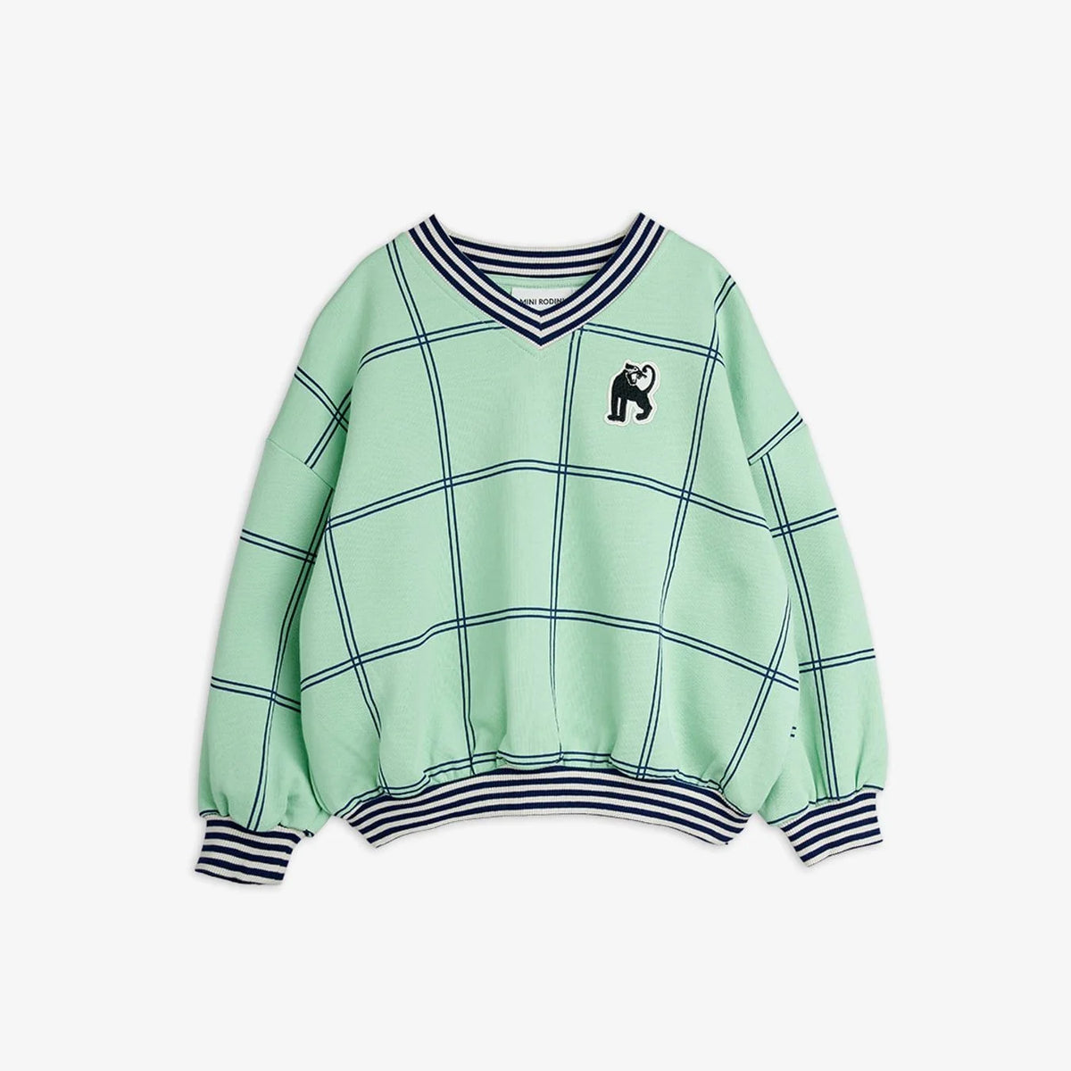 Panther Check Sweater
