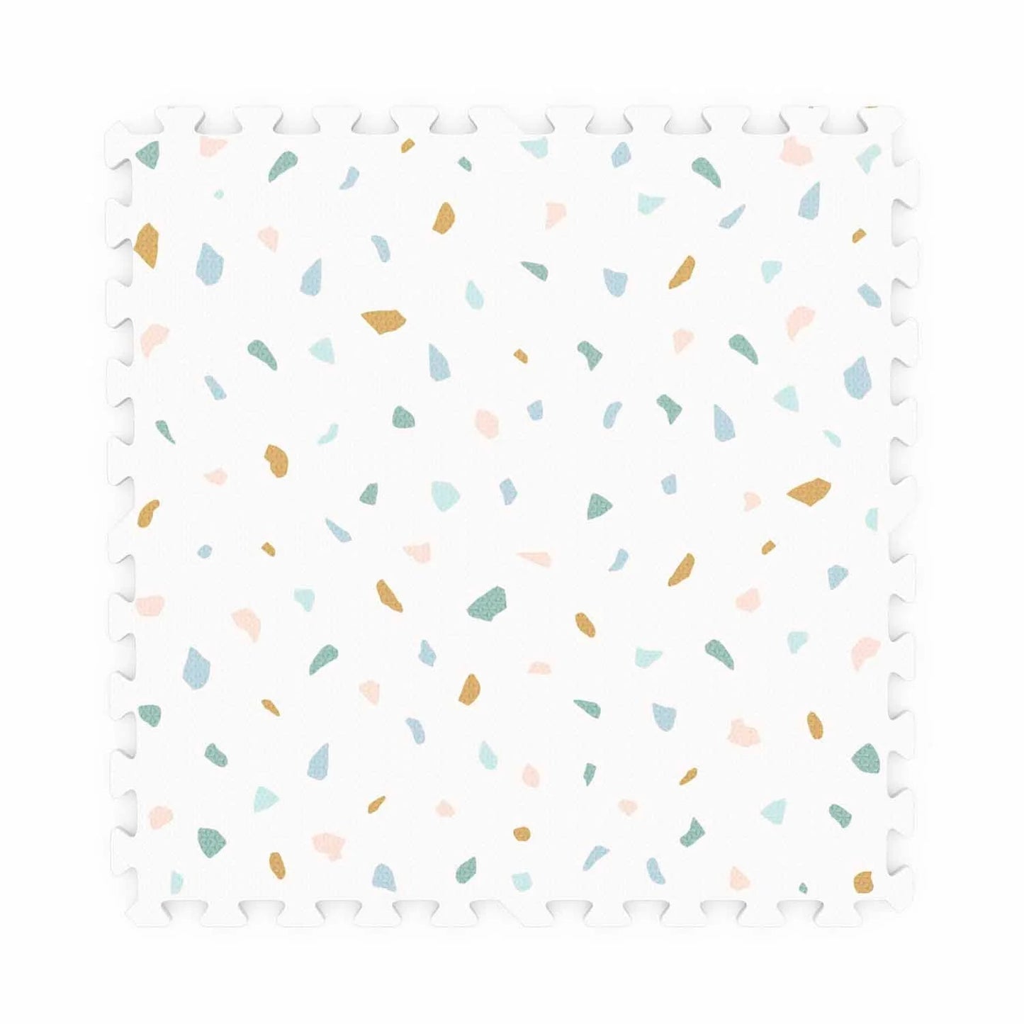 Foam Puzzle Playmat & Storage Box - Village/Terrazzo