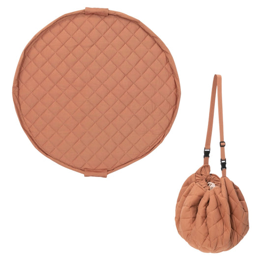 noomad soft: Organic Babymat & Bag - Tawny Brown