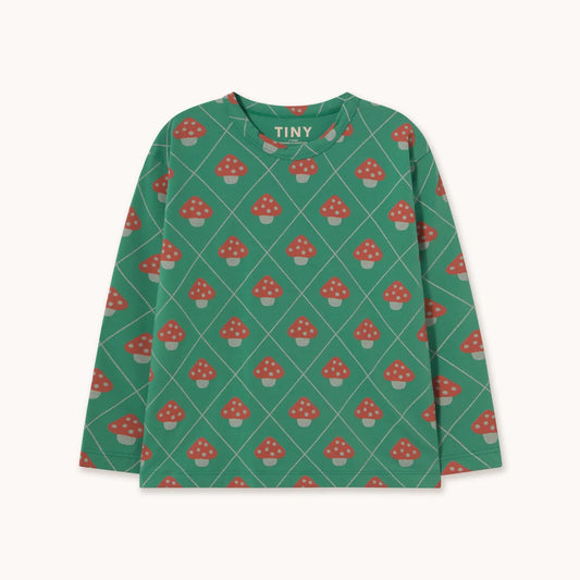 Mini Mushroom Ribbed Tee