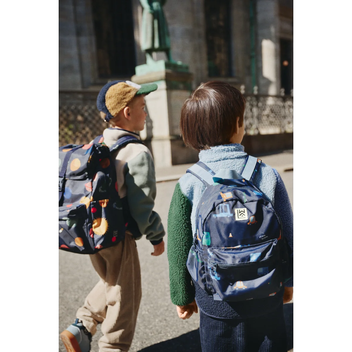 Johnny School Backpack - Universe / Classic Navy