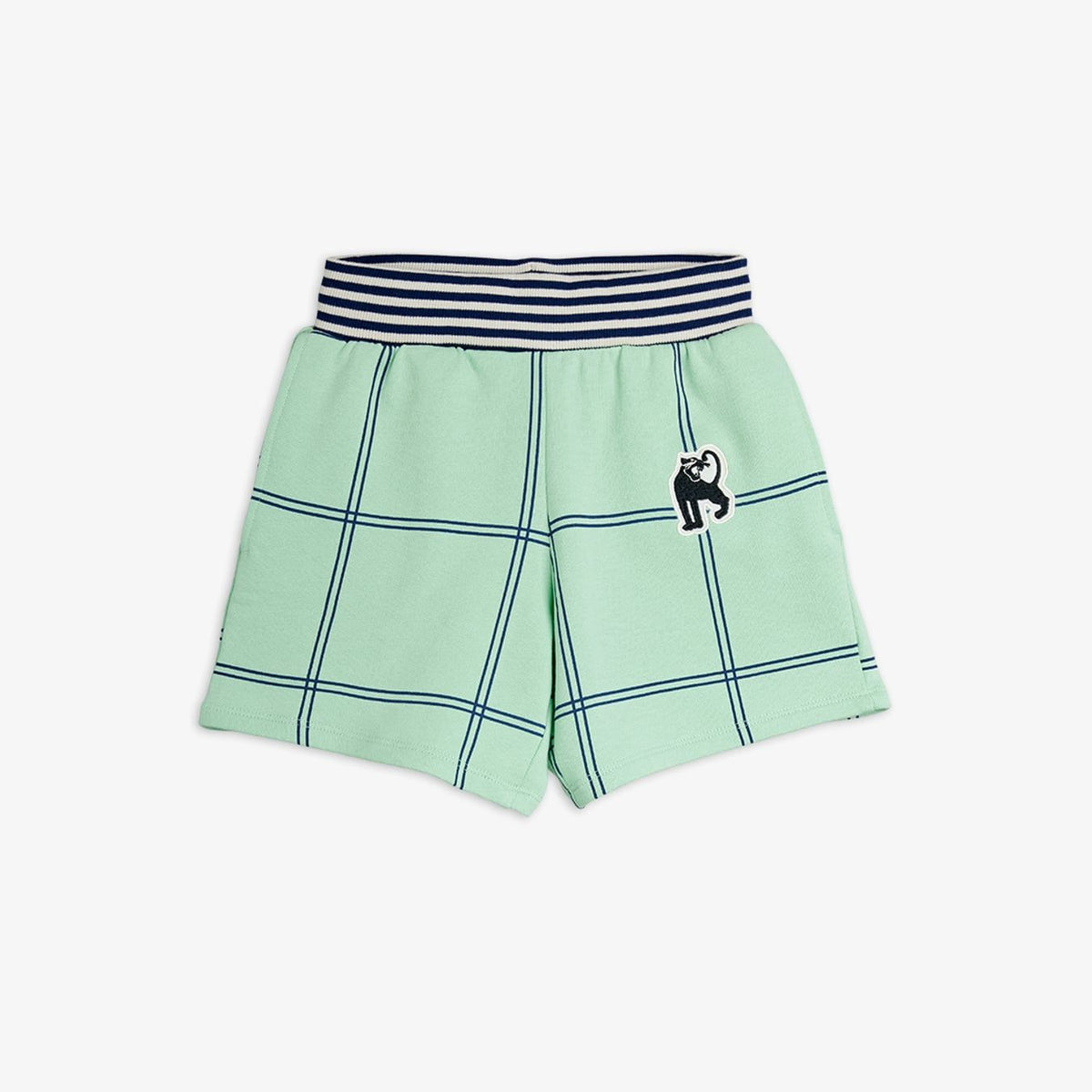 Check Panther Sweat Shorts