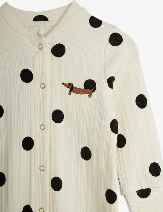 Dot Dogs Baby Playsuit