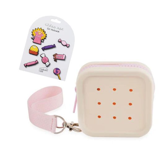 Eid Pouch & Charms - Pink