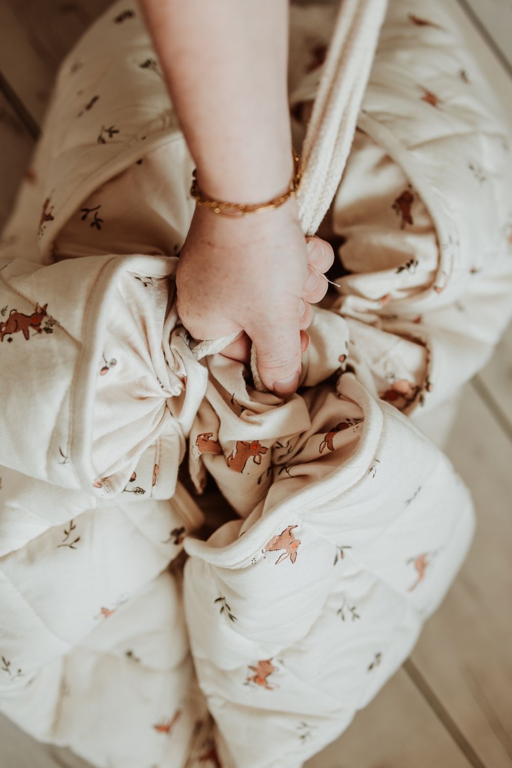 noomad soft: Organic Babymat & Bag - Rabbit