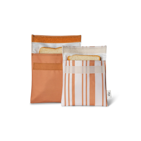 Reusable Sandwich Bag (Set of 2) - Caramel