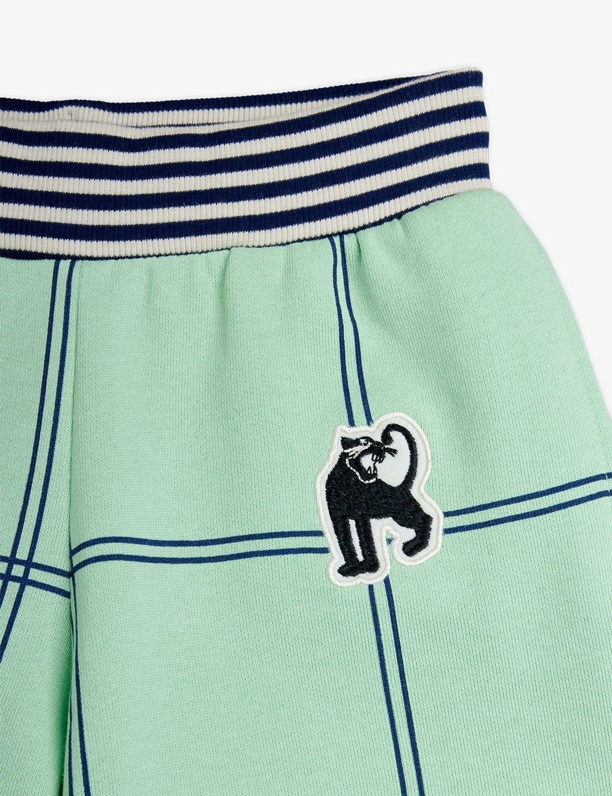 Check Panther Sweat Shorts