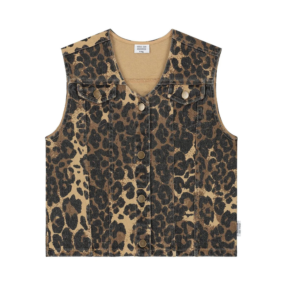 Leopard Vest