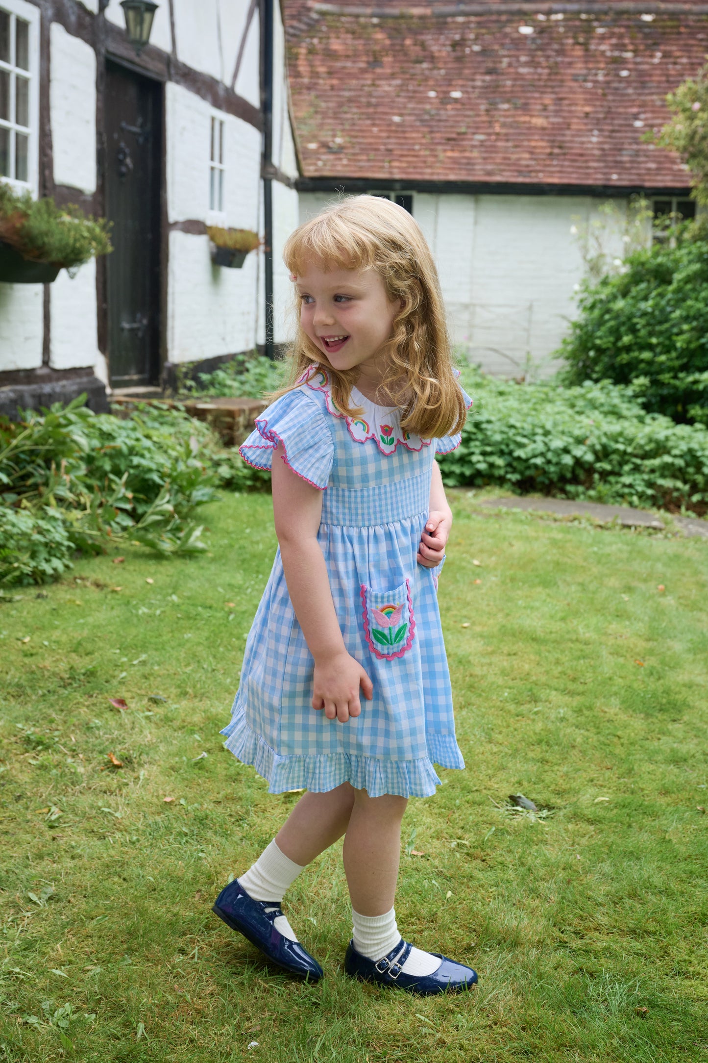 Collette Dress - Blue