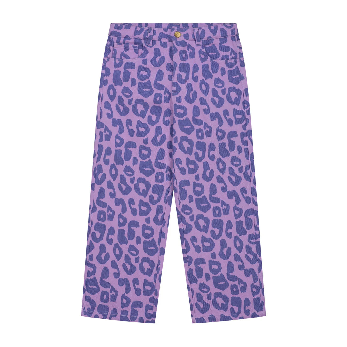 Snazzy Leopard Pants - Purple