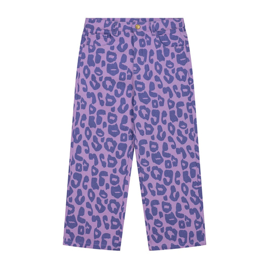 Snazzy Leopard Pants - Purple