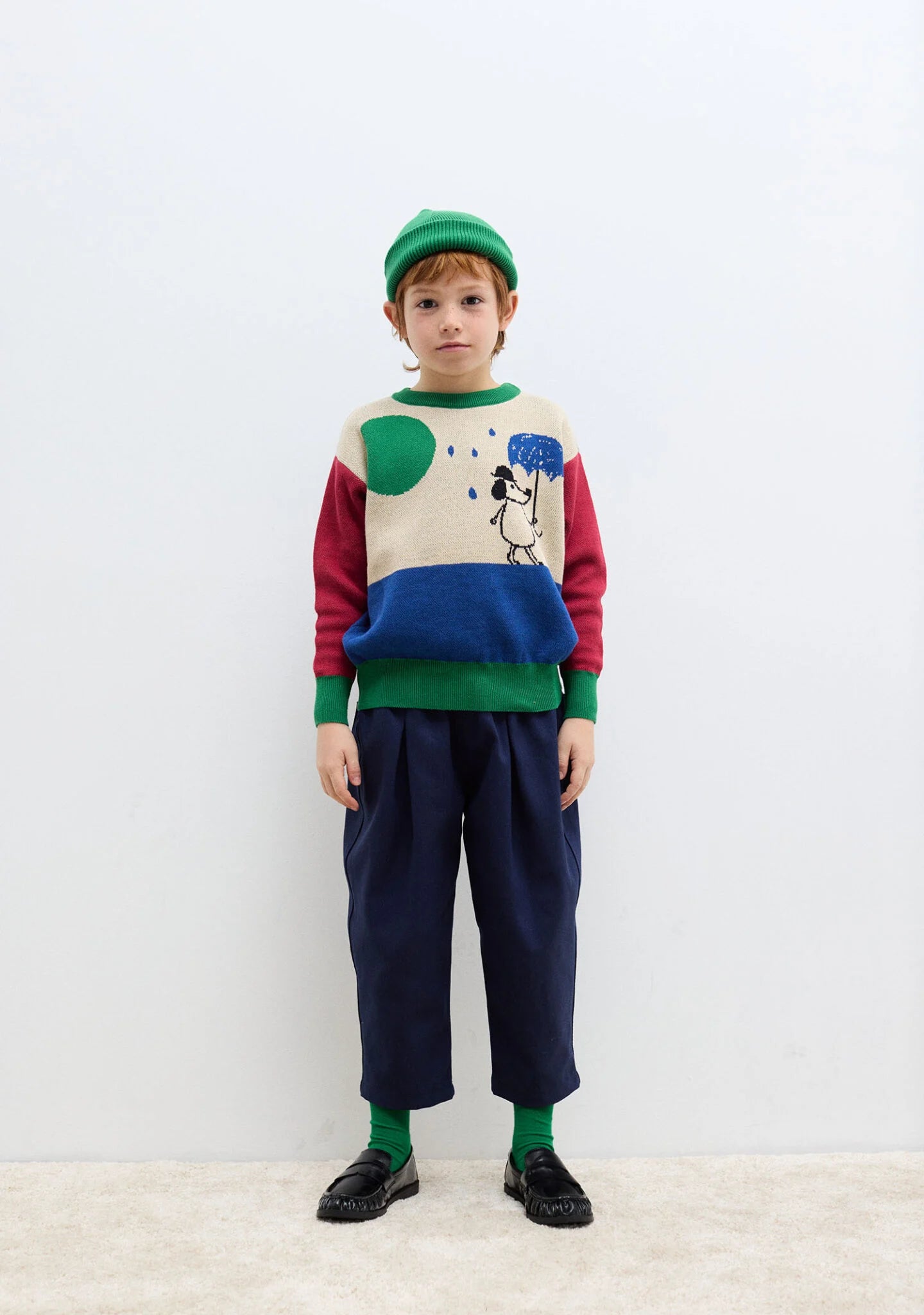 Rainy Dog Knit Sweater