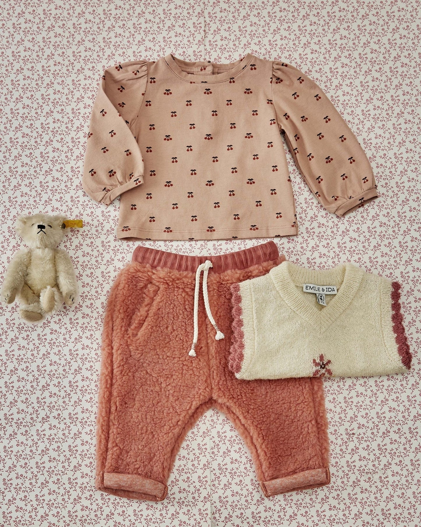 Jacquard Baby Vest