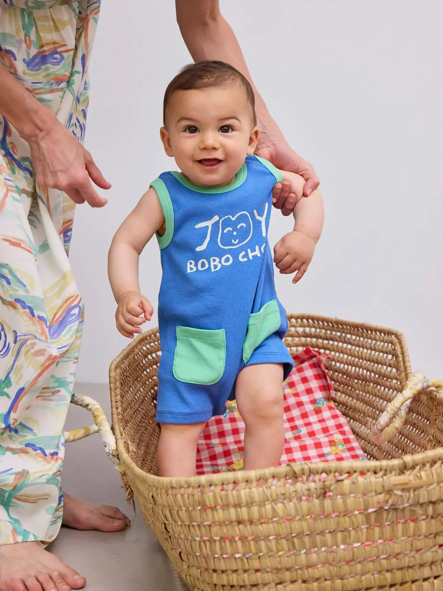 Smiling Baby Playsuit