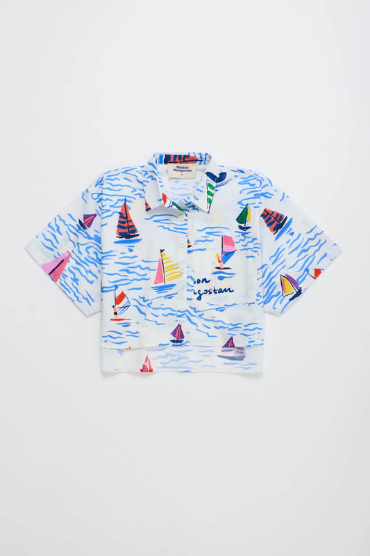 Barcos Cropped Shirt