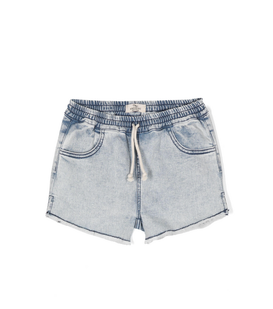 Blue Denim Shorts