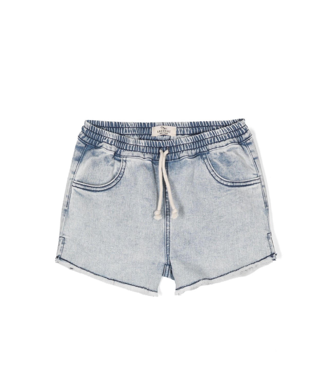 Blue Denim Shorts