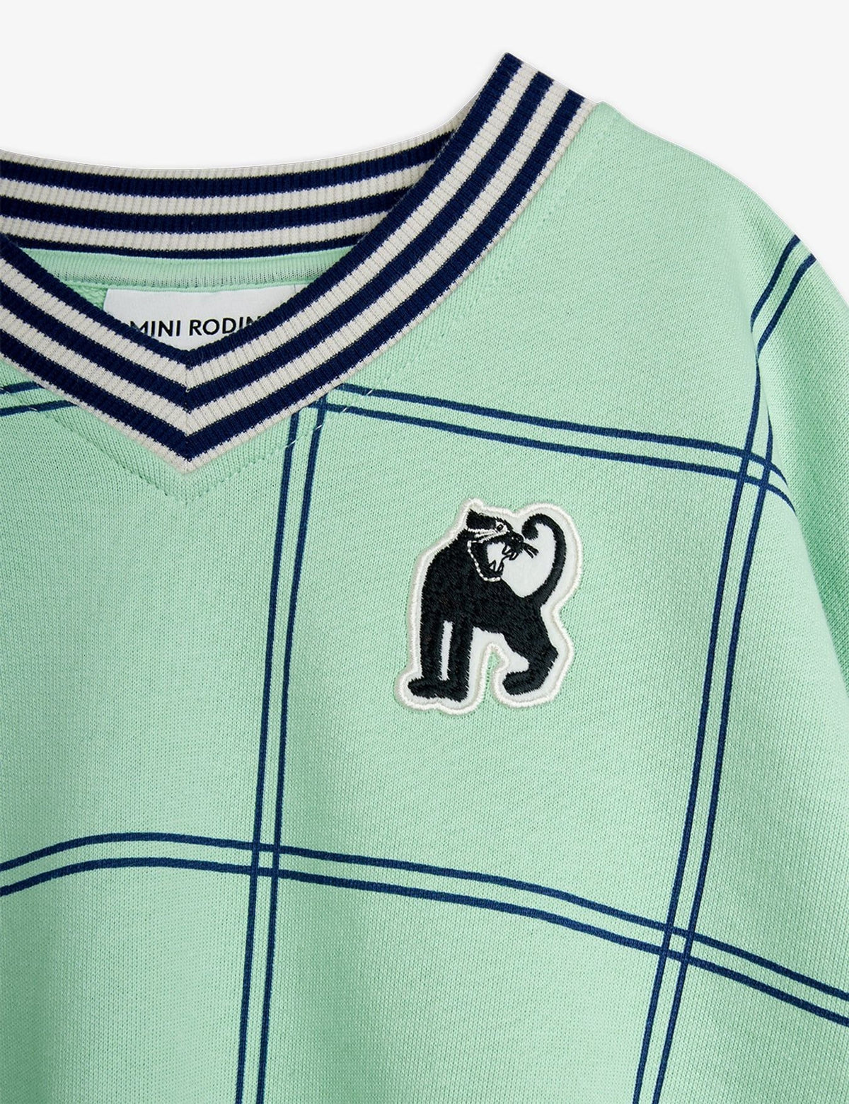 Panther Check Sweater