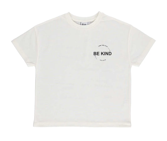 Natural 'Be Kind' Oversized T-shirt