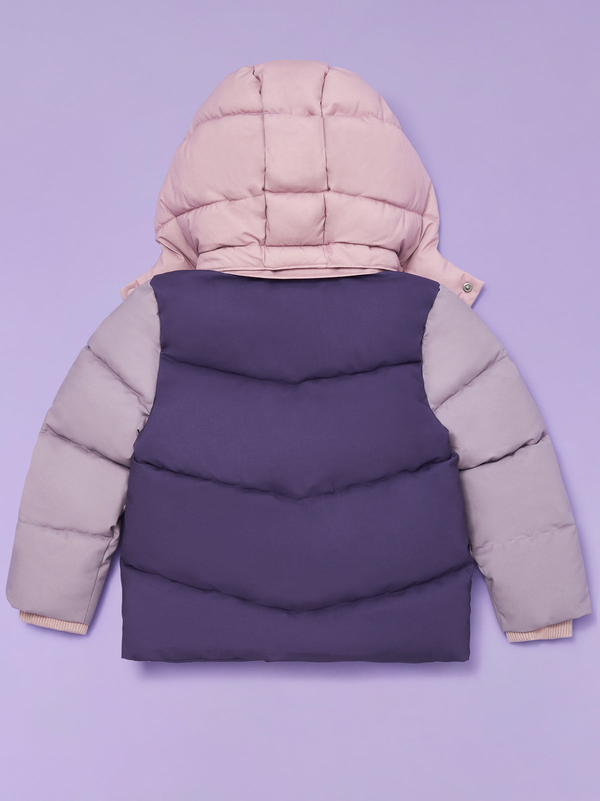 Puffer Snow Jacket - Purple